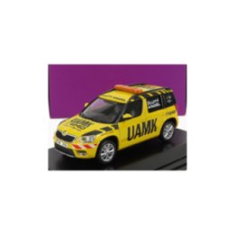 ABREX ŠKODA YETI SUV FACELIFT (RESTYLING) UAMK 2013 - YELLOW BLACK 1/43